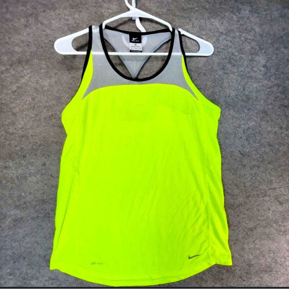 Nike Women’s Dri Fit Top Yellow Size XL